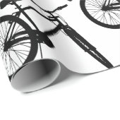 Papier Cadeau Vélo Vélo Cycle Fitness Sport (Coin rond)