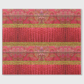 Papier Cadeau Véloantin Élégant Belle Vacances (Plat)