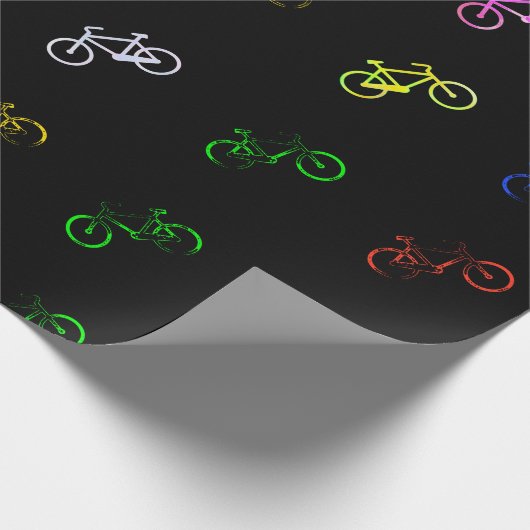 Papier Cadeau Vélos colorés (Coin)