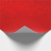 Papier Cadeau velours en daim look rouge texturé (Coin)