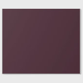 Papier Cadeau Velours prune foncé (Plat)