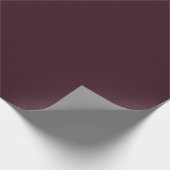 Papier Cadeau Velours prune foncé (Coin)