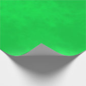 Papier Cadeau velours vert broyé look daim (Coin)