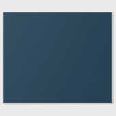 Papier Cadeau Velvet bleu nuit (Plat)