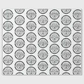 Papier Cadeau Vendredi 13 (Plat)