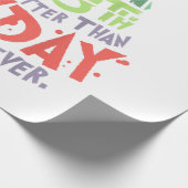 Papier Cadeau Vendredi le 13 est mieux que lundi le Quoi (Coin)