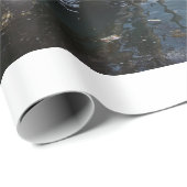 Papier Cadeau Venetian Gondolas (Coin rond)