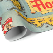 Papier Cadeau Venez en Floride ! (Coin rond)
