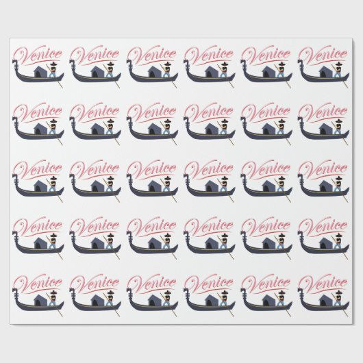 Papier Cadeau Venise (Plat)
