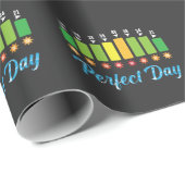 Papier Cadeau Vent Surf Météo Plage de Kitesurf Planche à voile (Coin rond)