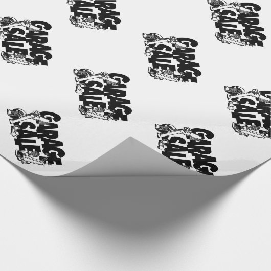 Papier Cadeau Vente de garage (Coin)