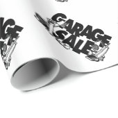 Papier Cadeau Vente de garage (Coin rond)