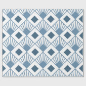 Papier Cadeau Ventilateurs Art déco (Plat)