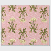 Papier Cadeau venus flytrap floral spider web (Plat)