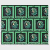 Papier Cadeau Vergo Ajouter un nom Anniversaire Horoscope Cadeau (Plat)