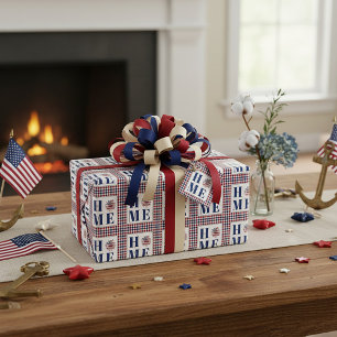 Papier Cadeau Vérificateur de tournesol "Accueil" 