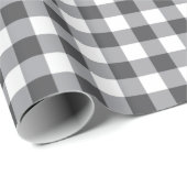 Papier Cadeau Vérification classique (Coin rond)