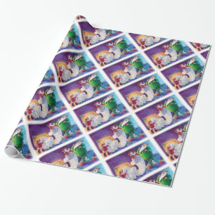 Papier Cadeau Vérifier deux fois Père Noël