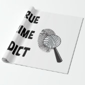 Papier Cadeau Véritable adepte du crime (Déroulé)