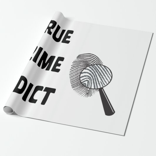 Papier Cadeau Véritable adepte du crime (Déroulé)