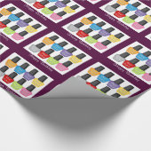 Papier Cadeau Vernis à ongles (Coin)