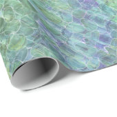 Papier Cadeau verre atomique : (Coin rond)