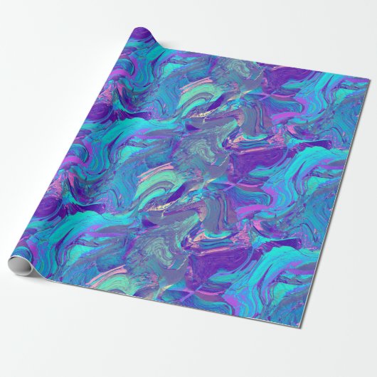 Papier Cadeau verre d'art à aile de fée : (Déroulé)