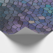 Papier Cadeau Verre de fond océanique (Coin)