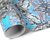 Papier Cadeau Verre de graffiti (Coin rond)