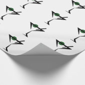 Papier Cadeau Verre de Martini (Coin)