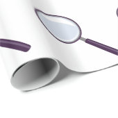 Papier Cadeau Verre grossissant (Coin rond)