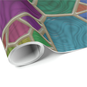 Papier Cadeau Verre souillé 9