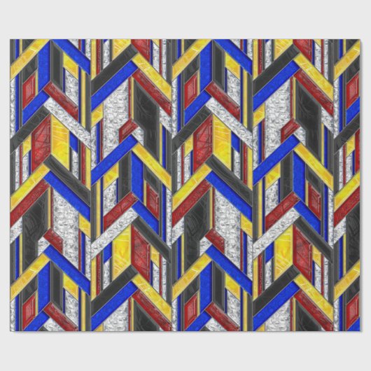 Papier Cadeau Verre tendu (Plat)