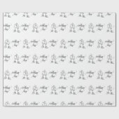 Papier Cadeau Verres à Champagne pour Jour de Mariage Blanc Sans (Plat)