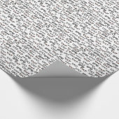 Papier Cadeau Verres de hippie (Coin)