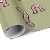 Papier Cadeau vers (Coin rond)