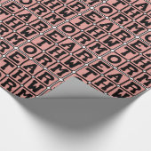 Papier Cadeau Vers de terre, insecte vivant dans la sécheresse (Coin)