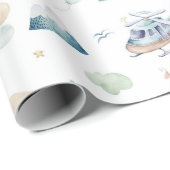 Papier Cadeau Vers le haut et vers le bas (Coin rond)