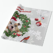 Papier Cadeau Version merveilleuse #3a de Pawsitively de chiot (Déroulé)