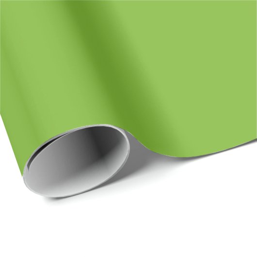Papier Cadeau Vert (Coin rond)