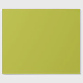Papier Cadeau Vert Acide Lumineux, Ressort Fragile Couleur Solid (Plat)