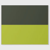 Papier Cadeau Vert acide - Noir vert (Plat)