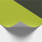 Papier Cadeau Vert acide - Noir vert (Coin)