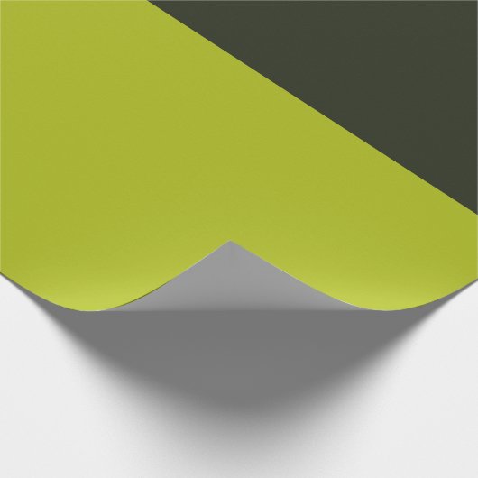 Papier Cadeau Vert acide - Noir vert (Coin)