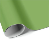 Papier Cadeau Vert Avocat (Coin rond)