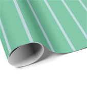Papier Cadeau Vert Bleu (Coin rond)