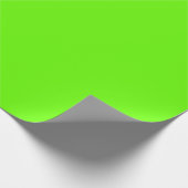 Papier Cadeau Vert brillant (couleur pleine) (Coin)