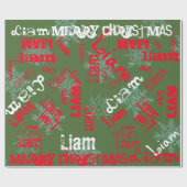 Papier Cadeau Vert changeant nommé de Camo d'enveloppe de cadeau (Plat)