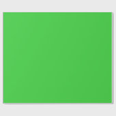 Papier Cadeau Vert chaux solide brillant (Plat)