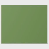 Papier Cadeau Vert chaux uni couleur solide (Plat)